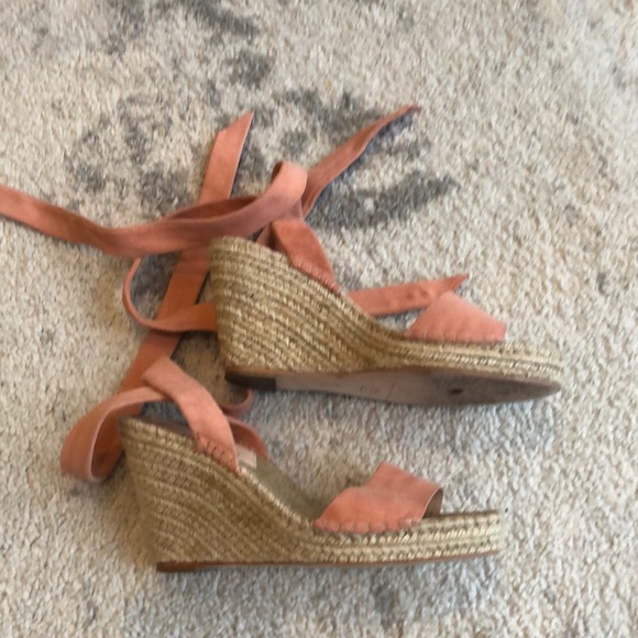 Loeffler Randall wedge sandals sz 6.5 - Picture 2 of 6